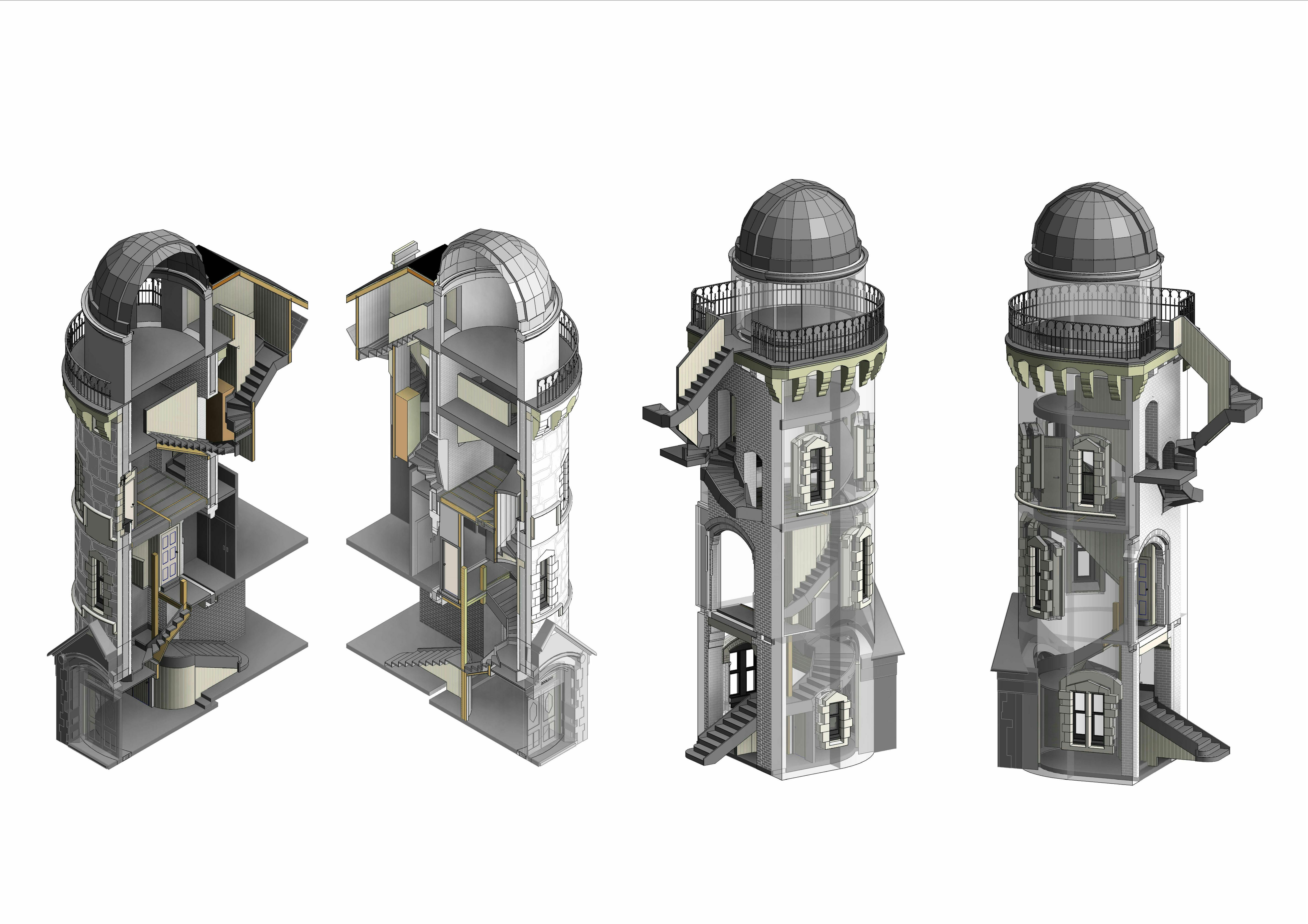 Arts Centre Christchurch BIM Model 02