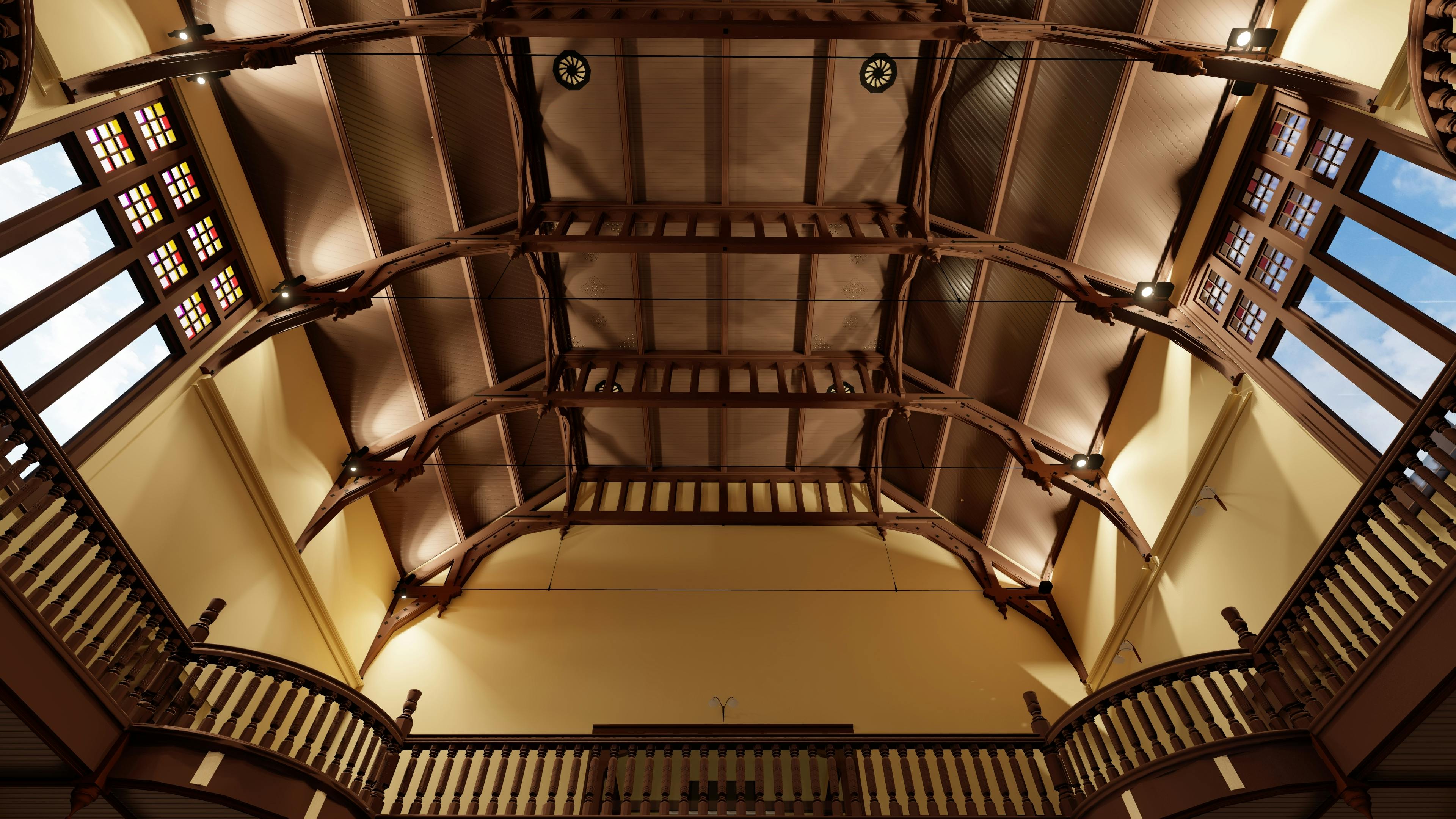 RMD Mezzanine Interior Lighting View 7