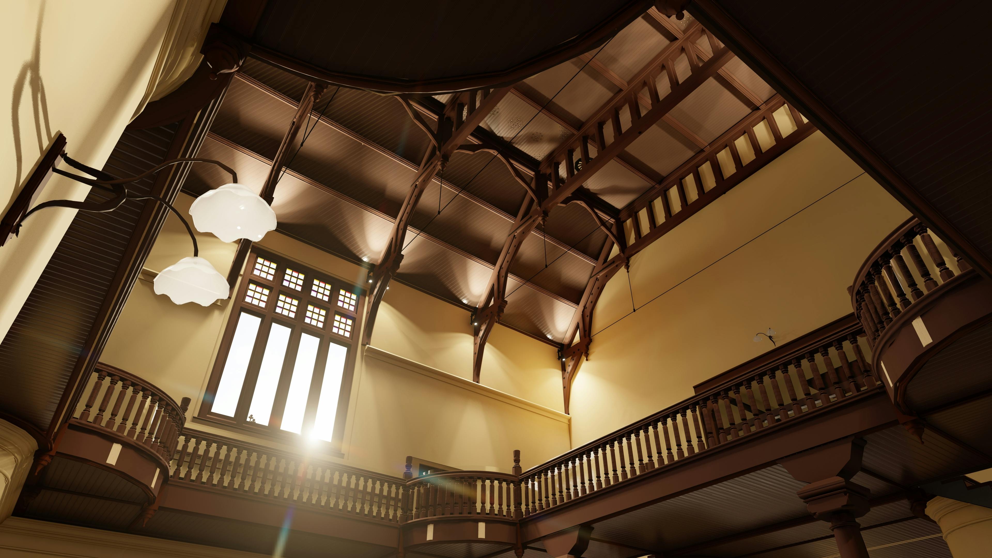 RMD Mezzanine Interior Lighting View 8