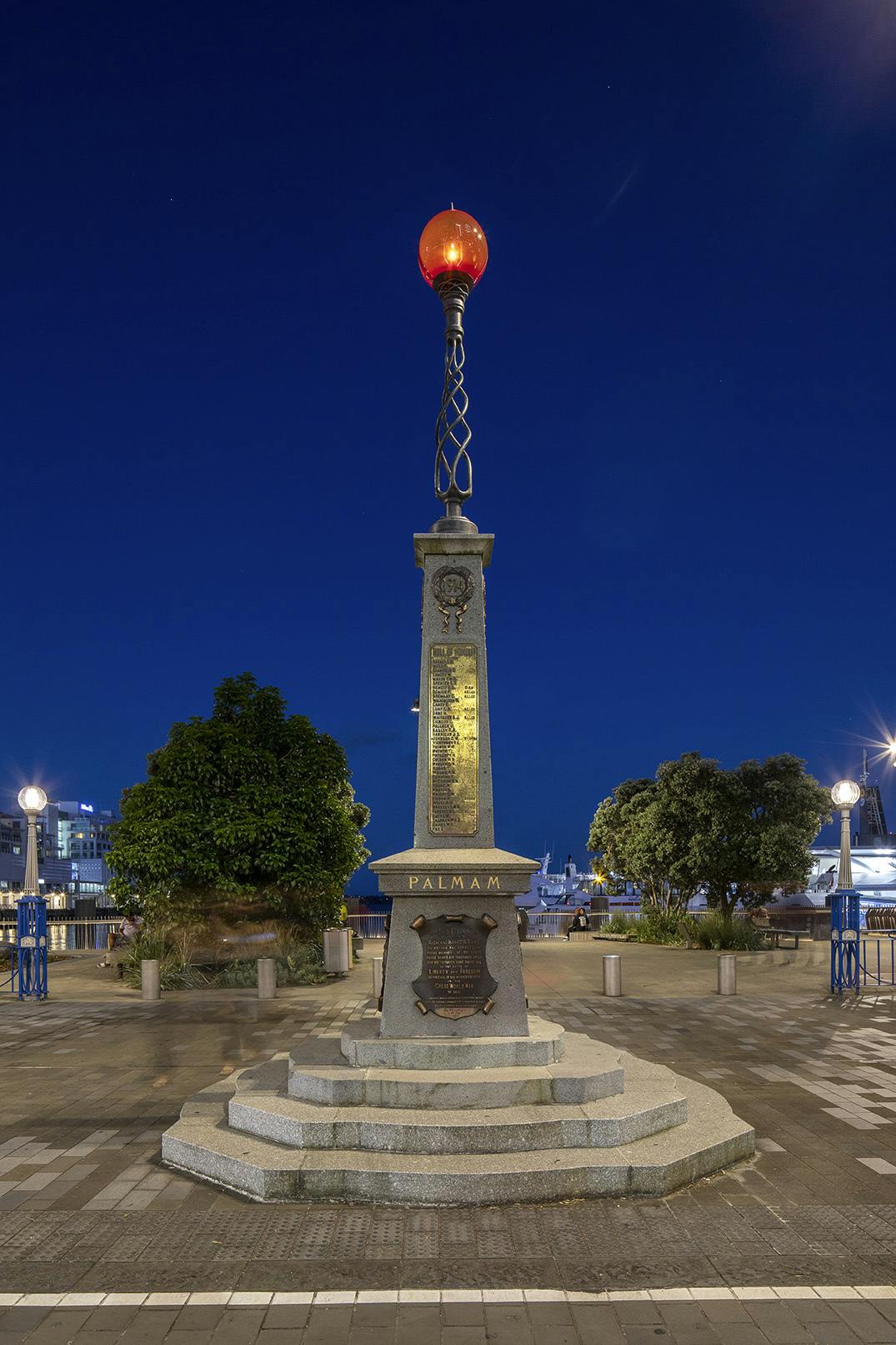 World War1 Memorial Beacon night view Patrick Reynolds