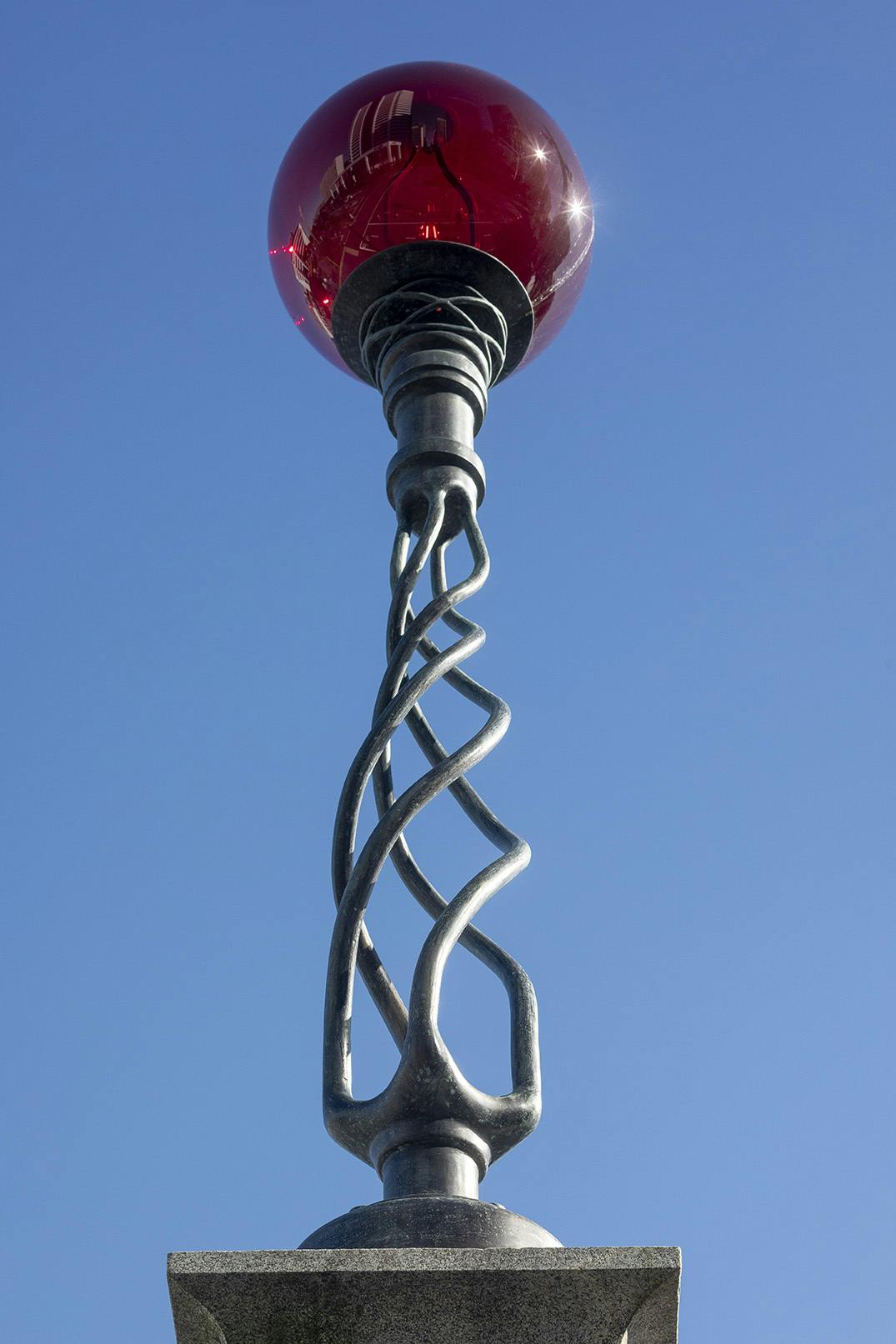 World War1 Memorial Beacon spire and orb Patrick Reynolds